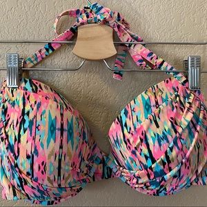 Multi-color Bikini top